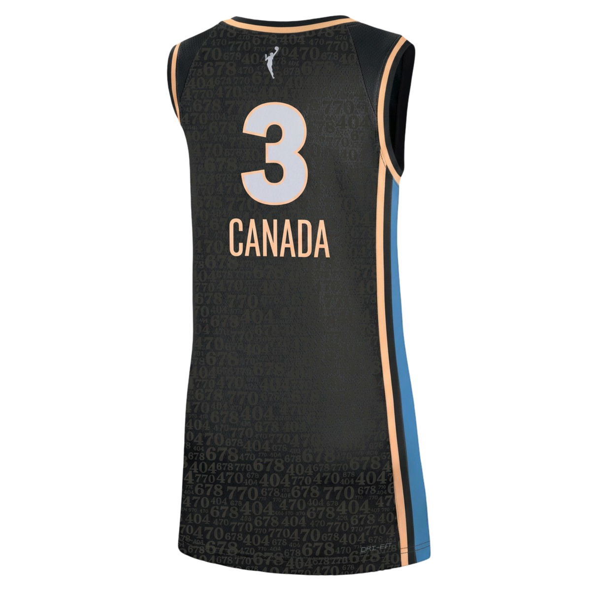 Atlanta Dream Jordin Canada 2026 Rebel Jersey