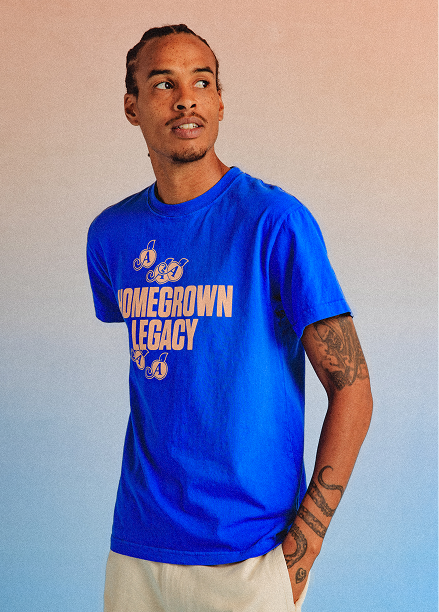 Homegrown Legacy Tee in Blue