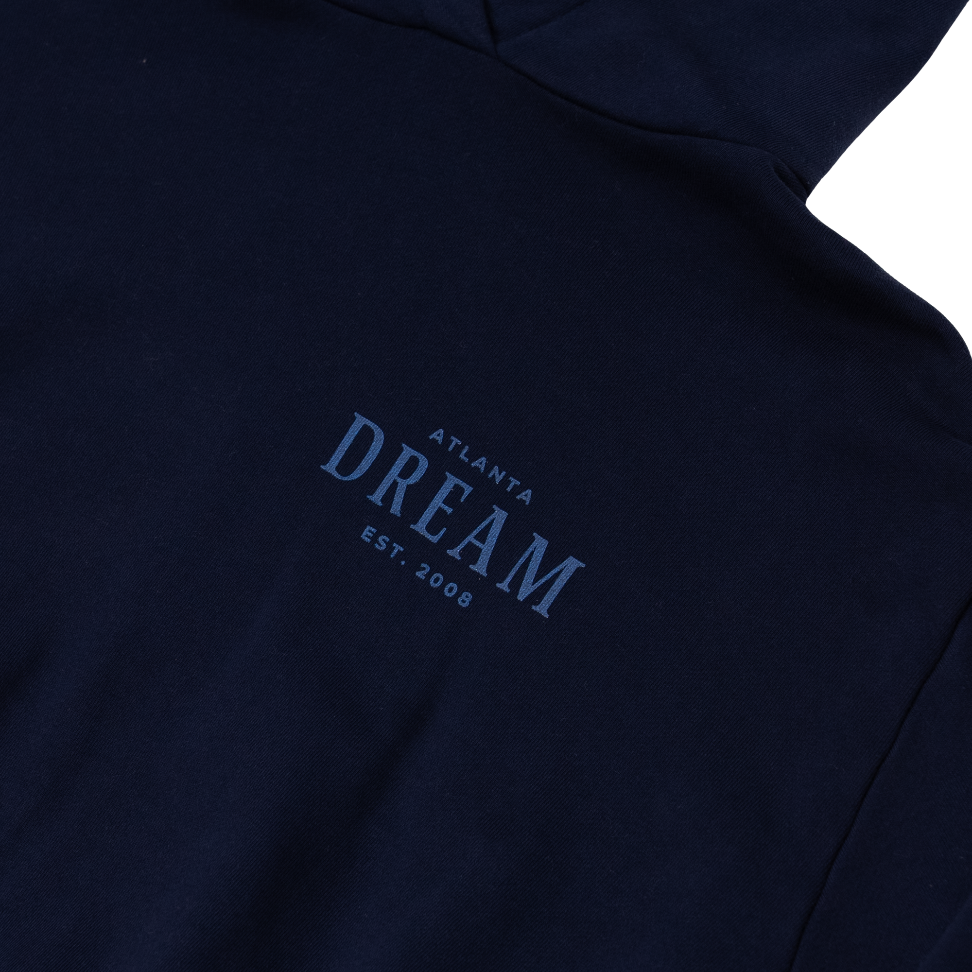 Navy hoodie with 'Atlanta Dream' logo 