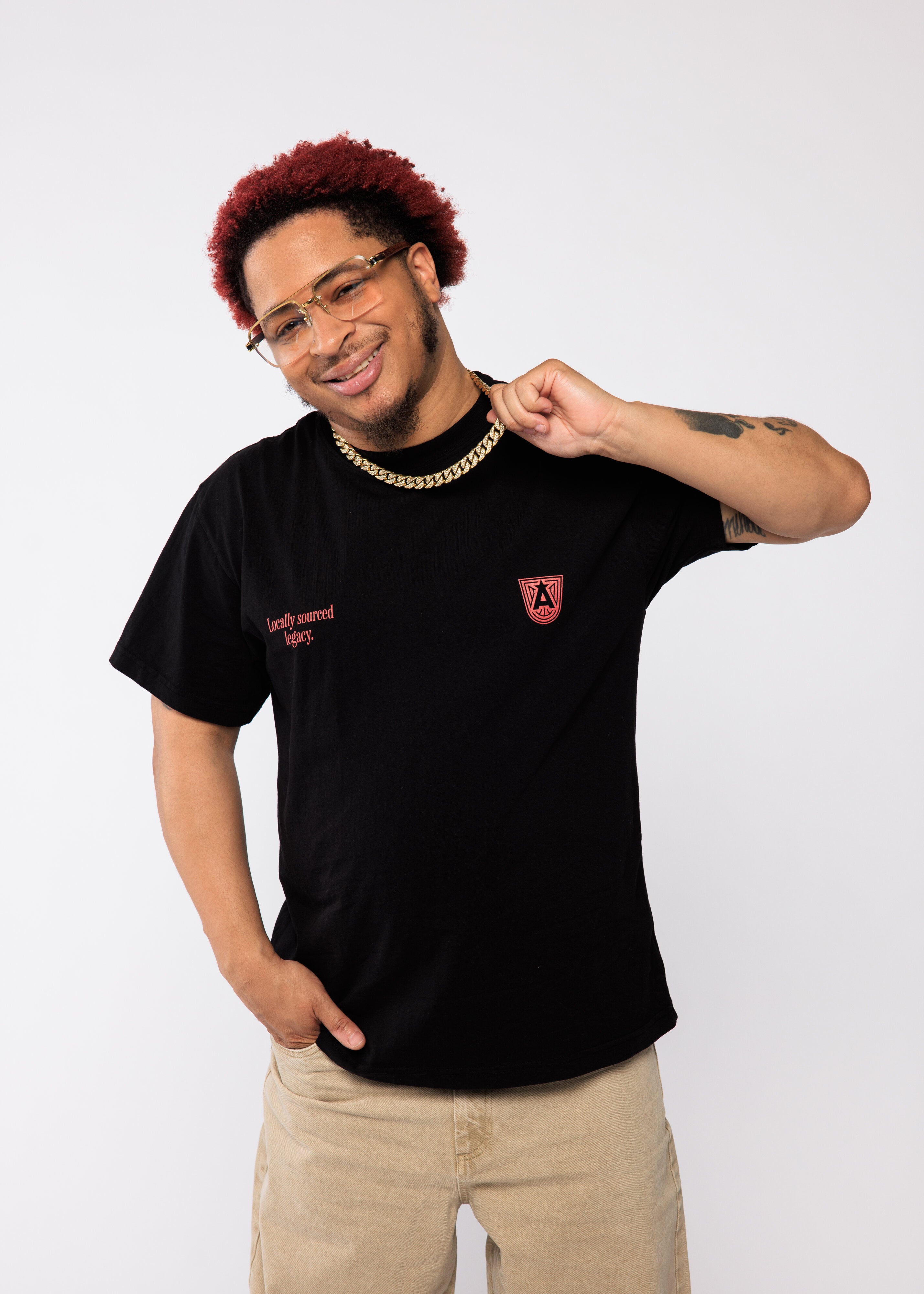Peach Basket Tee in Black – Atlanta Dream