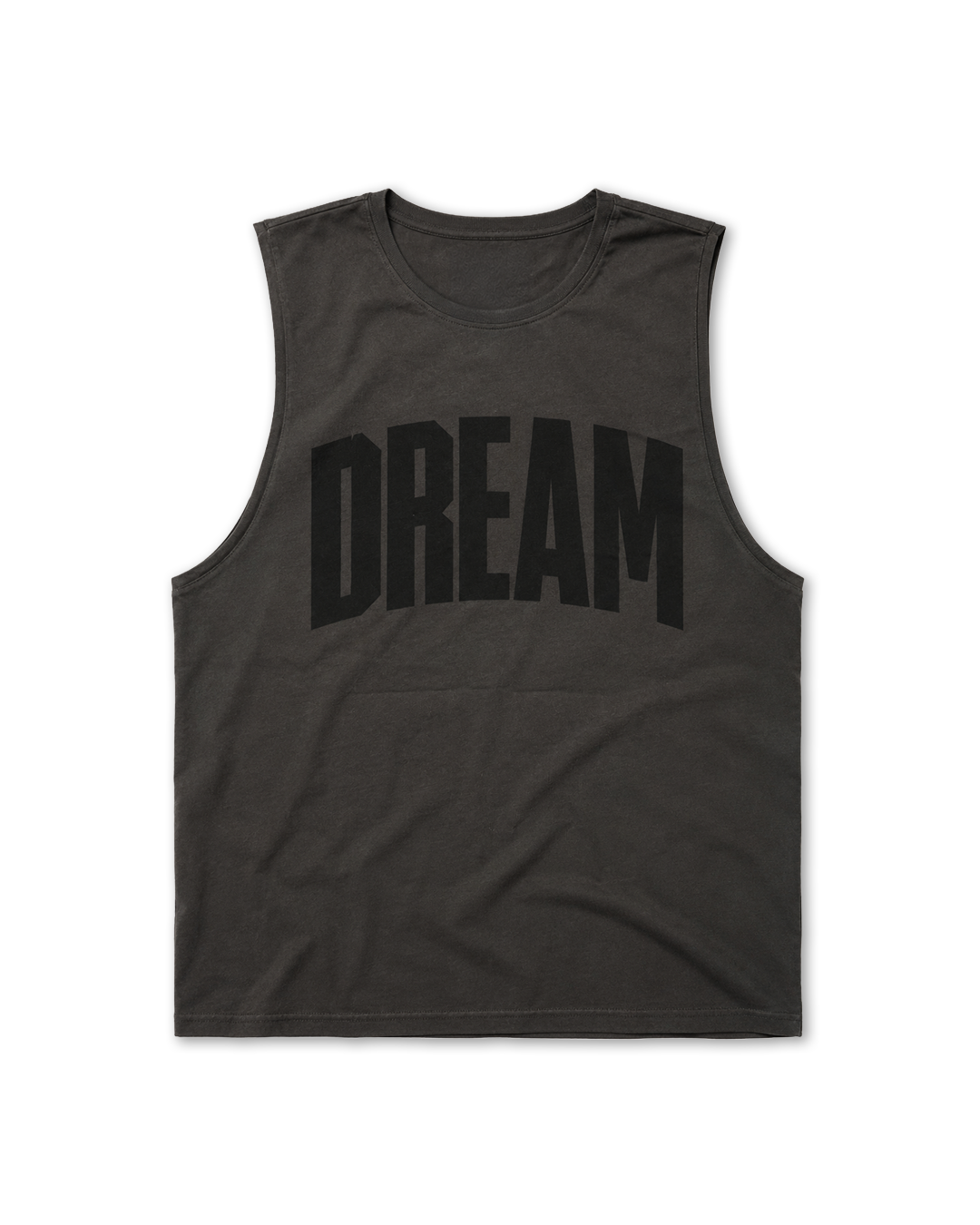 Black on Black Dream Muscle Tank