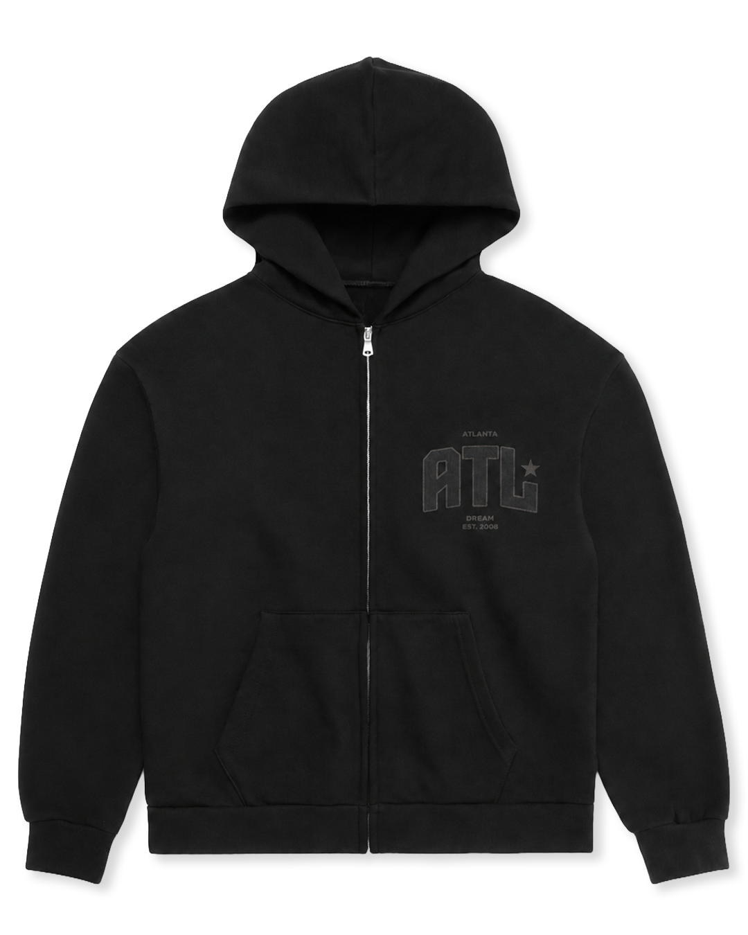 Dream Essential Zip Hoodie Black