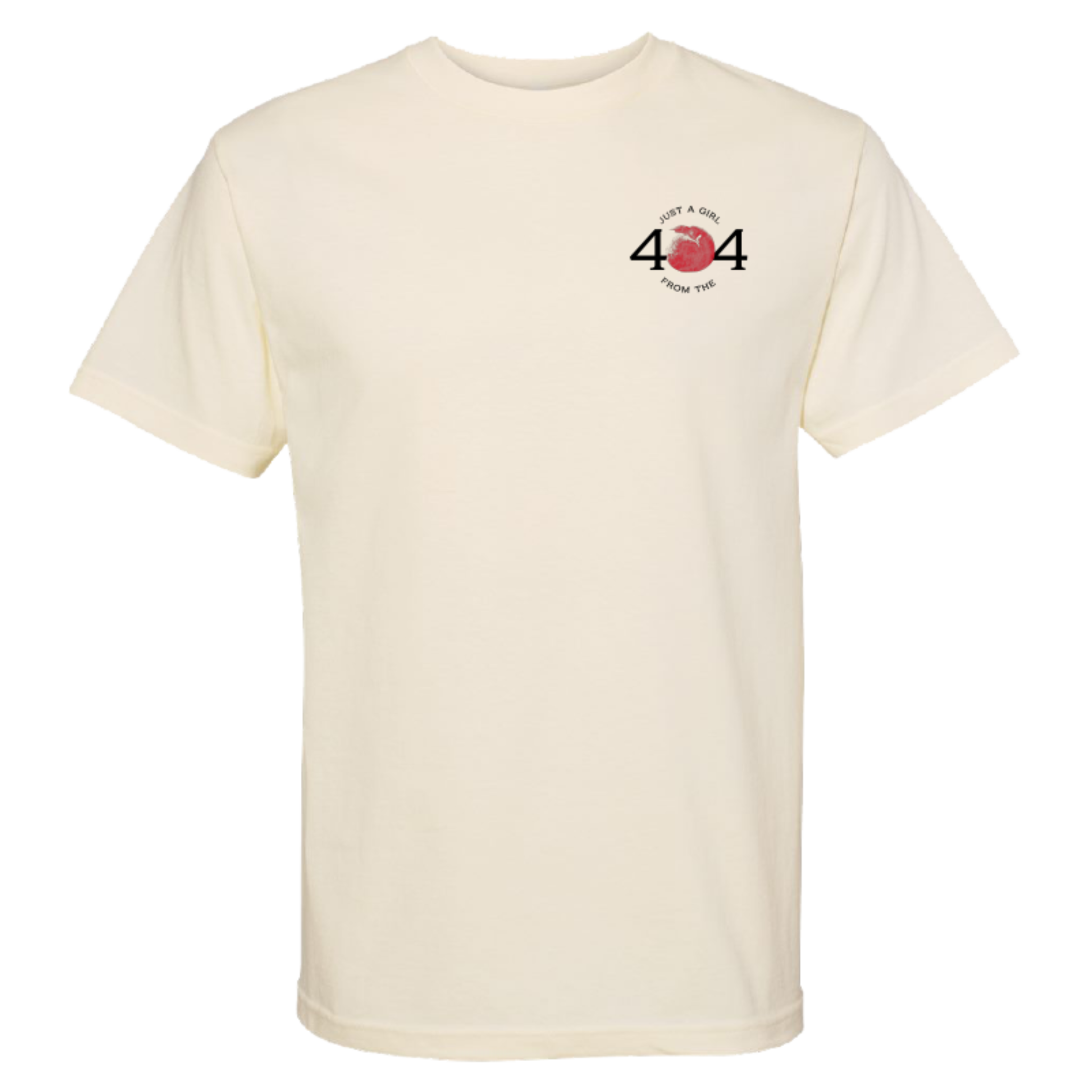 Atlanta Dream Just A Girl From "404" T-Shirt Front