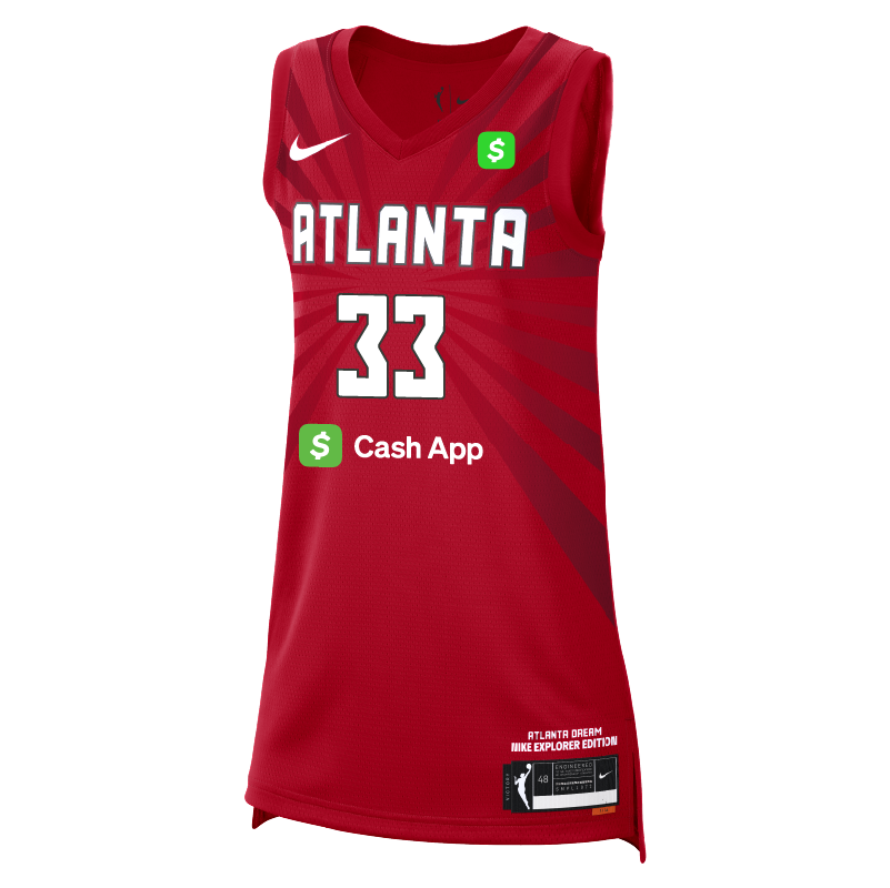 Atlanta Dream Nike Explorer Jersey - Maya Caldwell