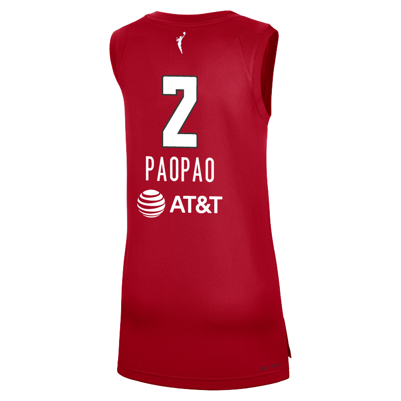 Atlanta Dream Youth Nike Explorer Jersey - Te-Hina Paopao Back
