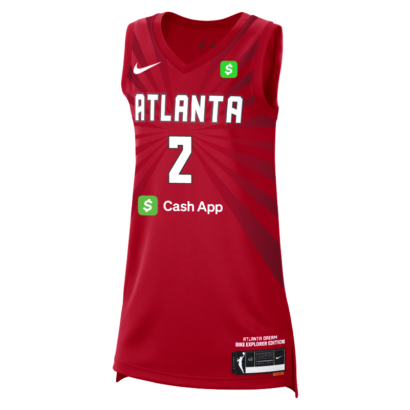 Atlanta Dream Youth Nike Explorer Jersey - Te-Hina Paopao
