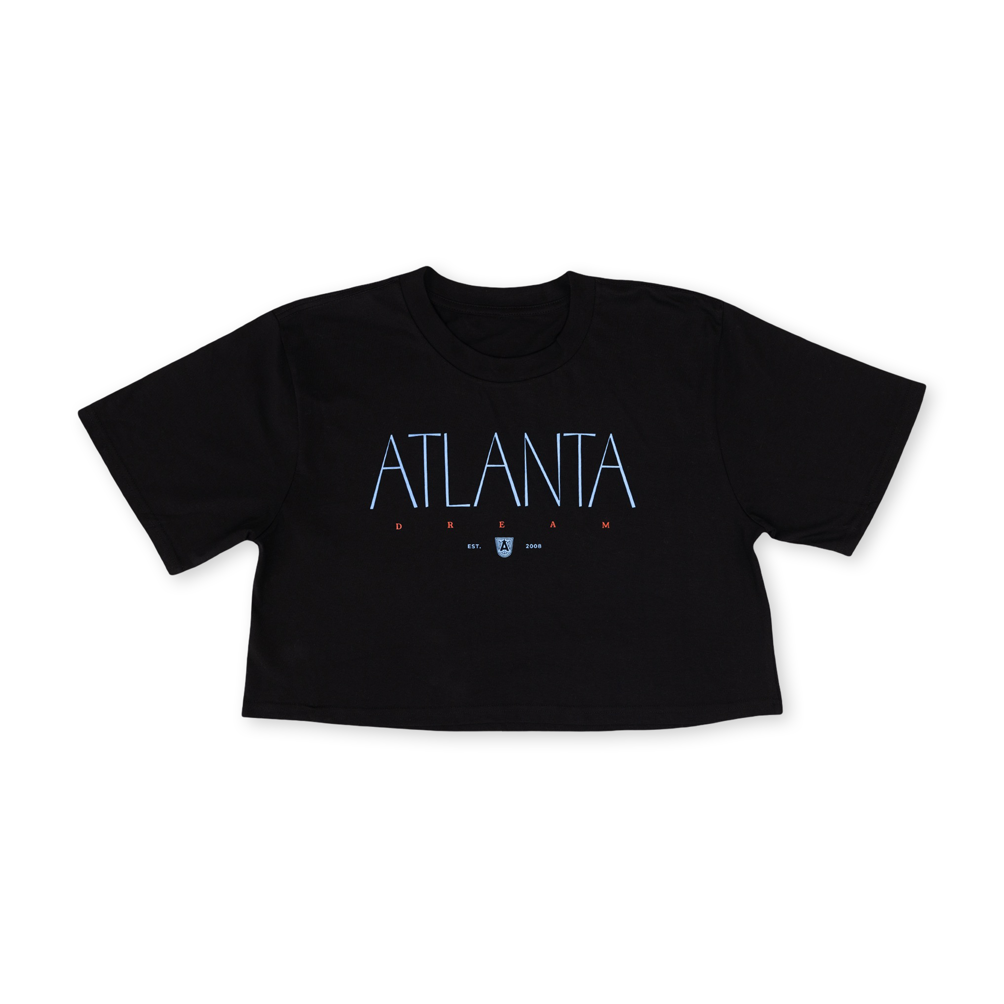 Dream Sporting Club Crop Tee Black
