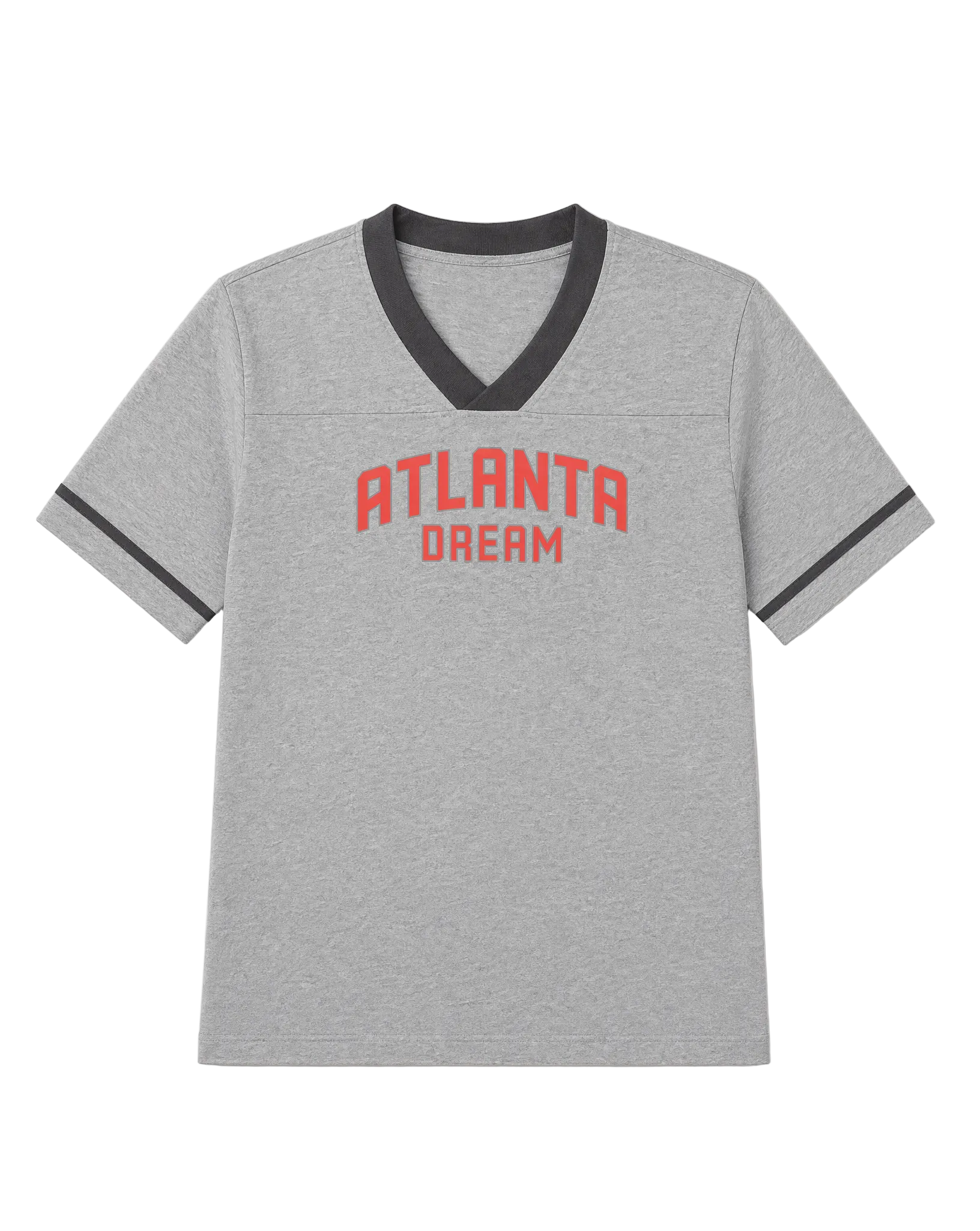 Gray t-shirt with 'Atlanta Dream' text