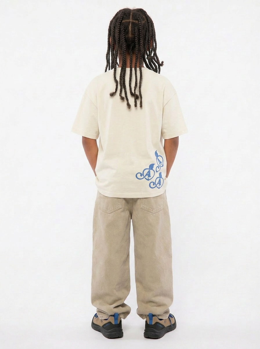 Youth Harvest Tee in Cream
