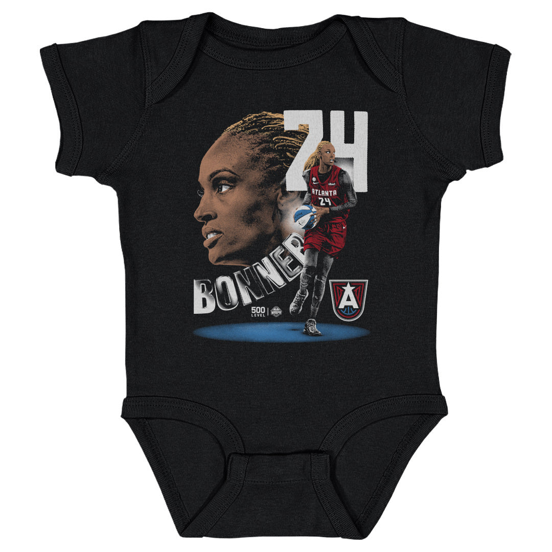 Dewanna Bonner Atlanta Dream Dual Image Onesie