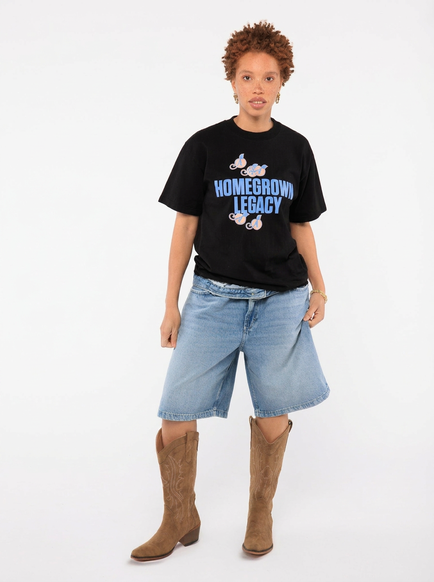 Homegrown Legacy Tee in Black