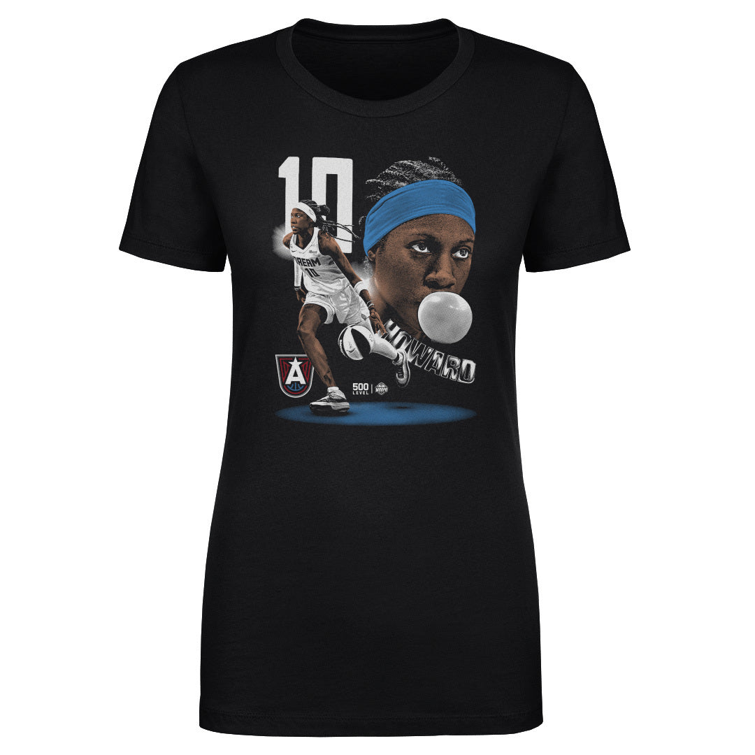 Rhyne Howard Atlanta Dream Dual Image Fitted T-Shirt
