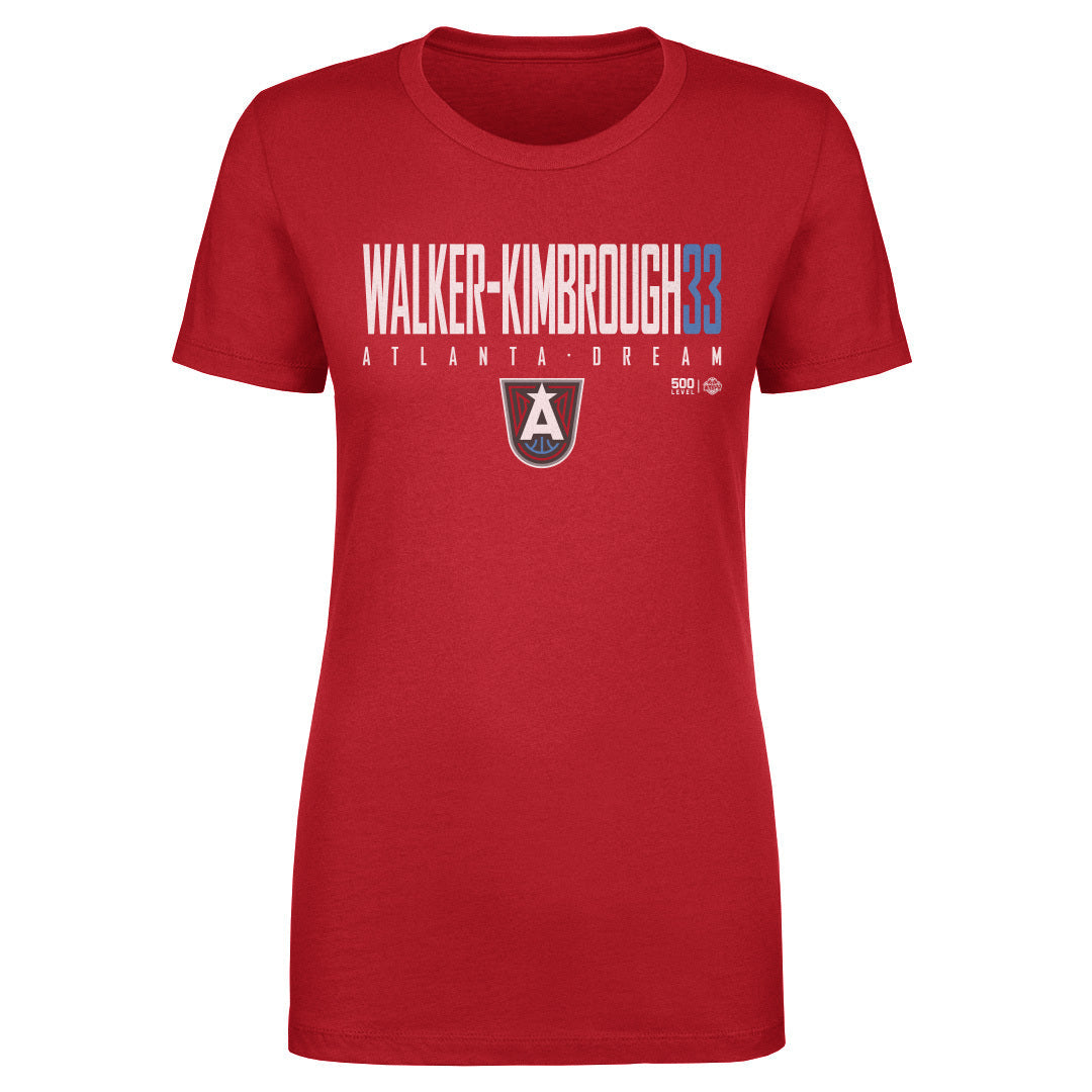 Shatori Walker-Kimbrough Atlanta Dream Elite Fitted T-Shirt