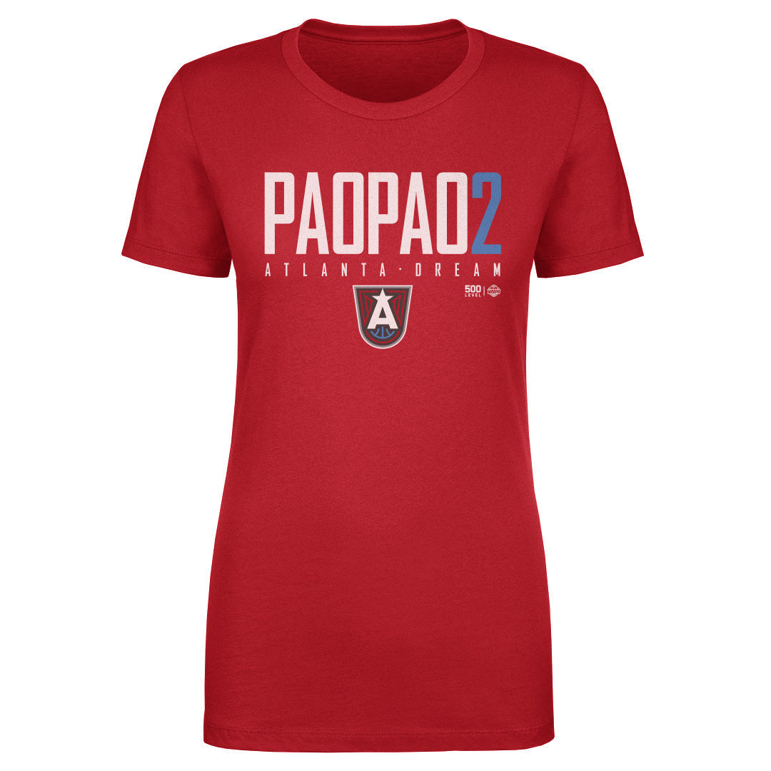 Te-Hina Paopao Atlanta Dream Elite Fitted T-Shirt